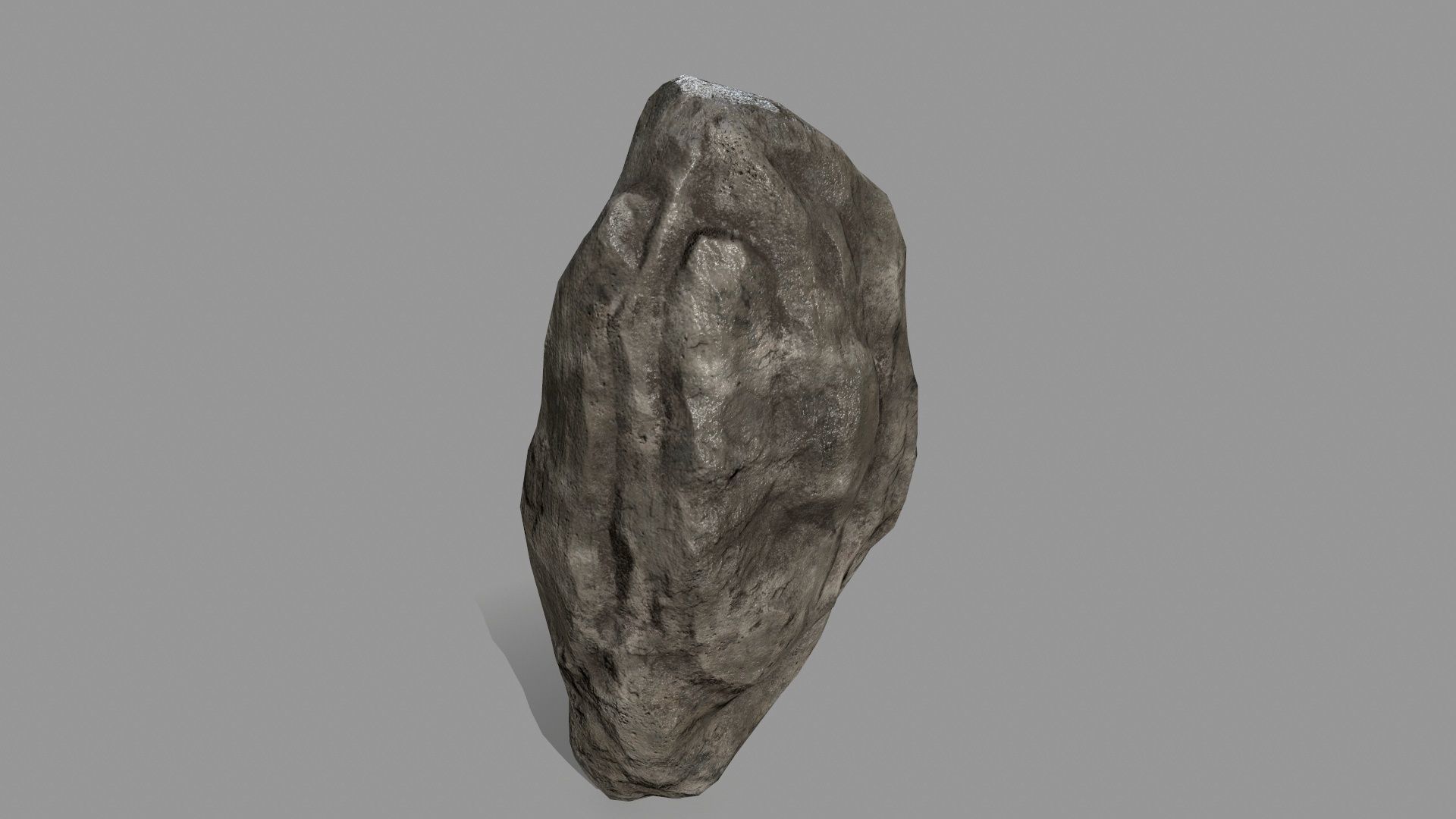 Rock Set Low-poly 3D model_14