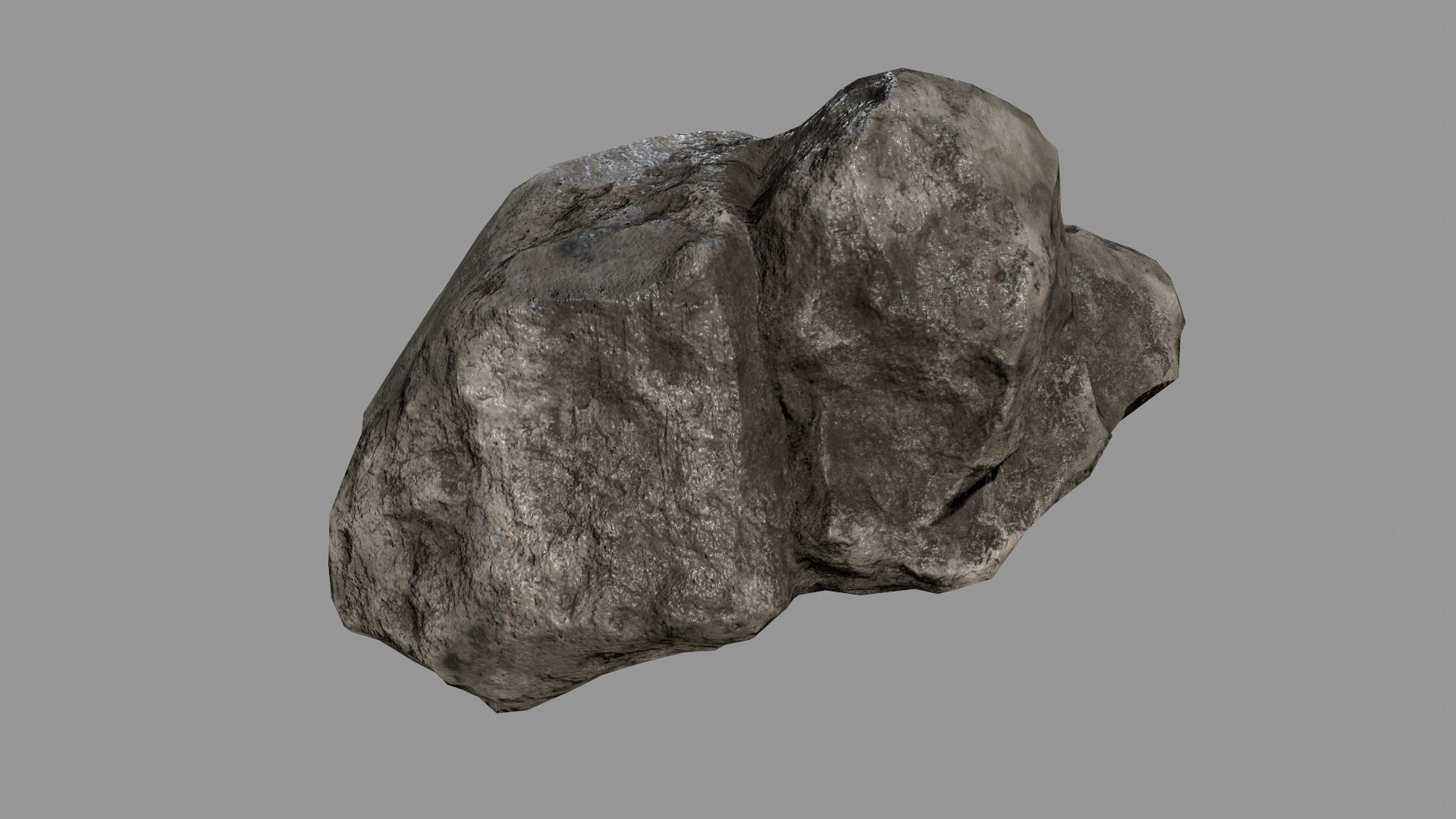 Rock Set Low-poly 3D model_15