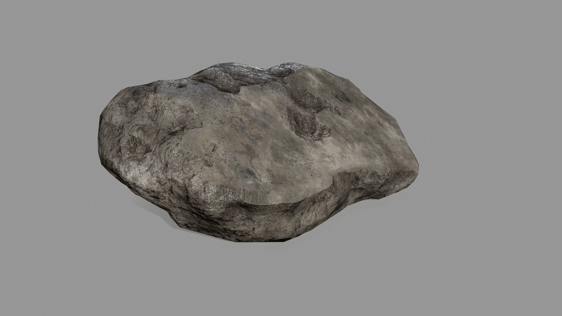 Rock Set Low-poly 3D model_12