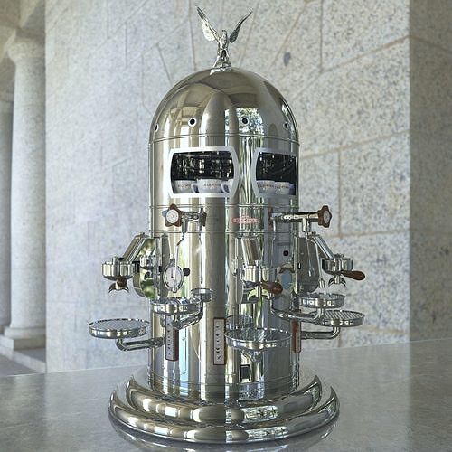ELEKTRA Coffee Machine 3D model