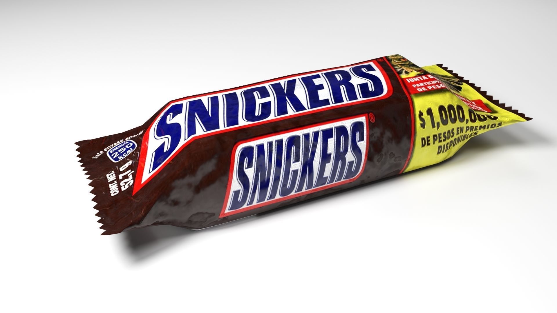 snickers 3D model