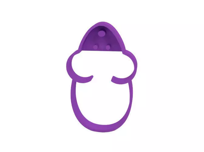 Cookie cutter 3D print model_0