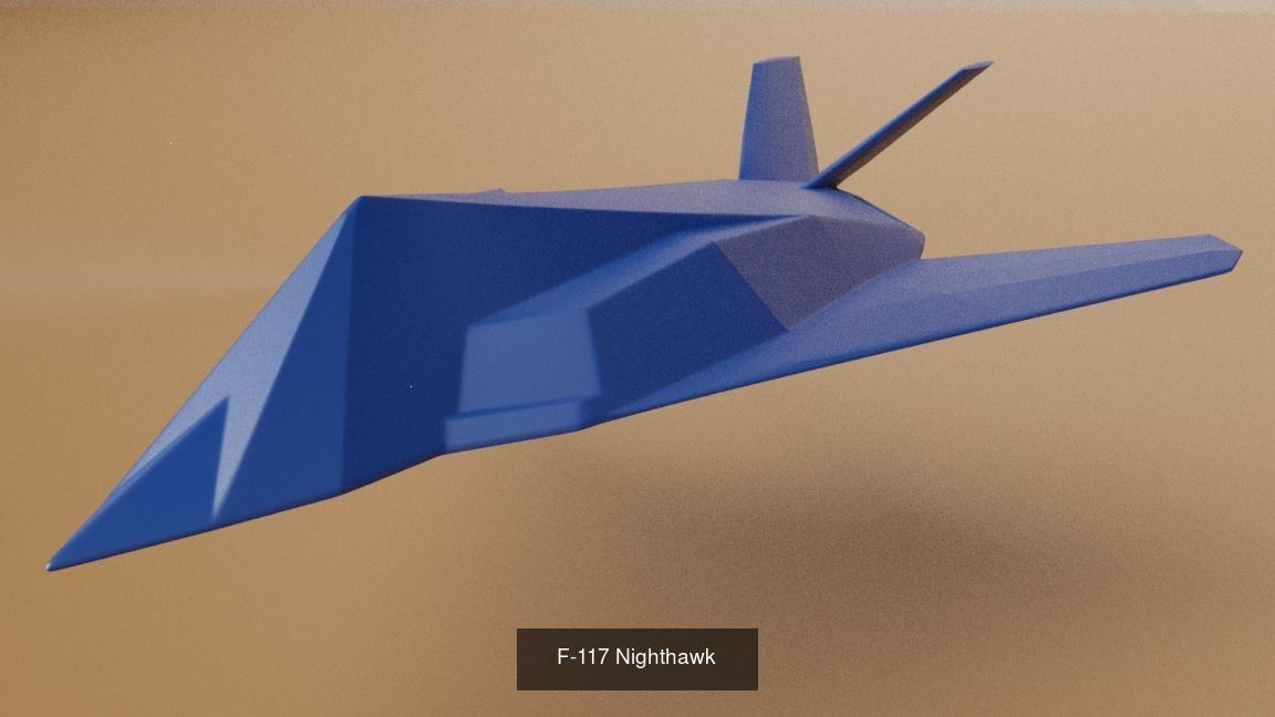 Printable jet planes 3D Model Collection_3