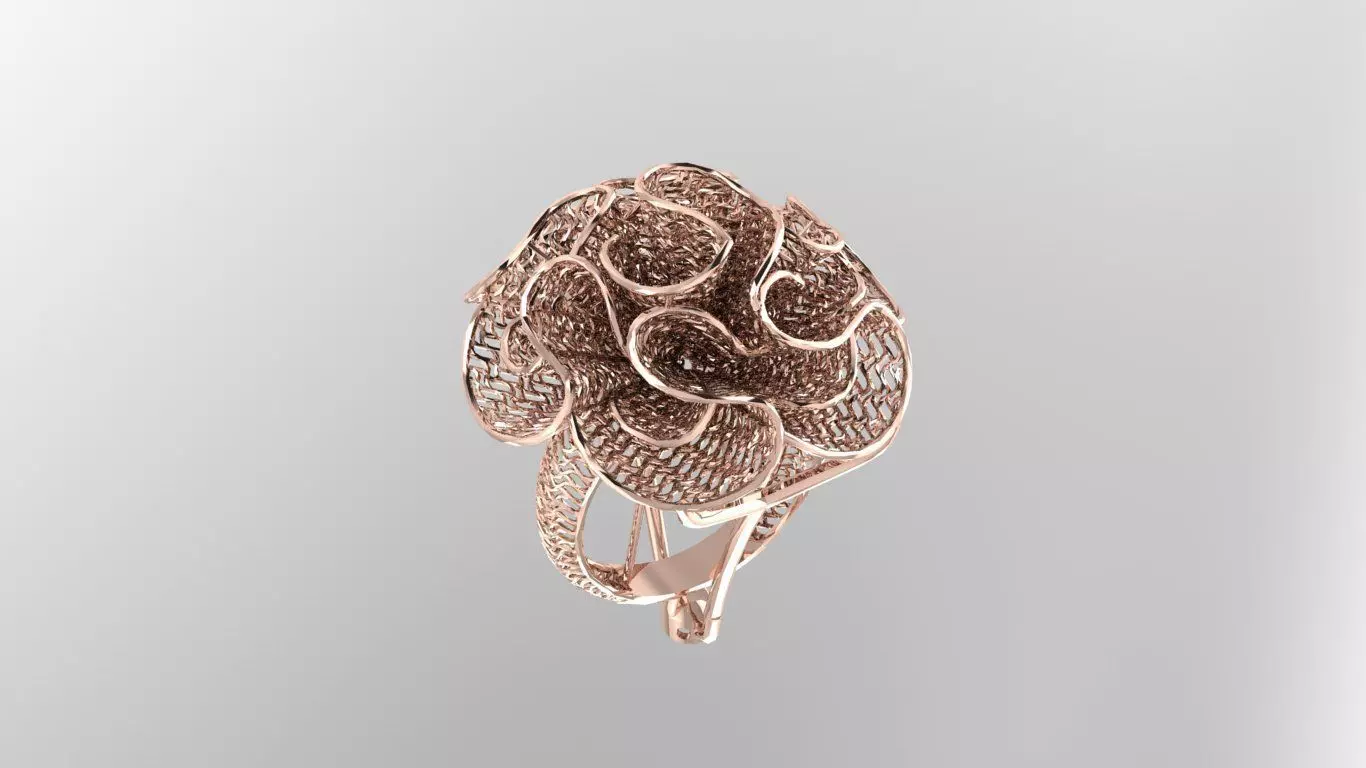 filigree ring 3D model_0