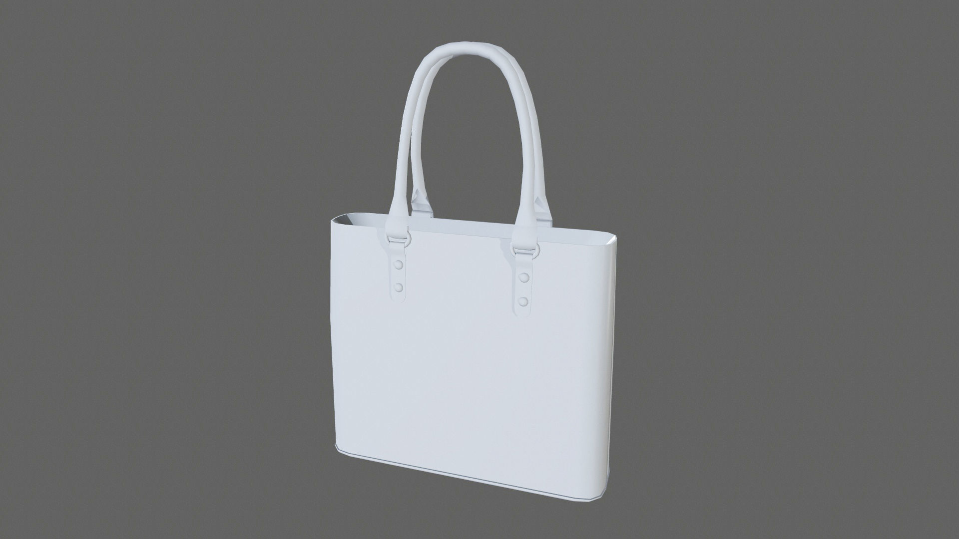 Leather Hand Bag Game-Ready Low-poly 3D model_21