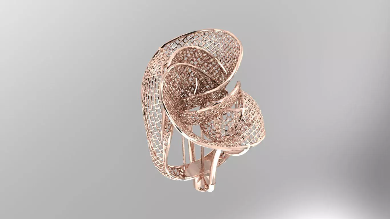 filigree ring 3D model_0