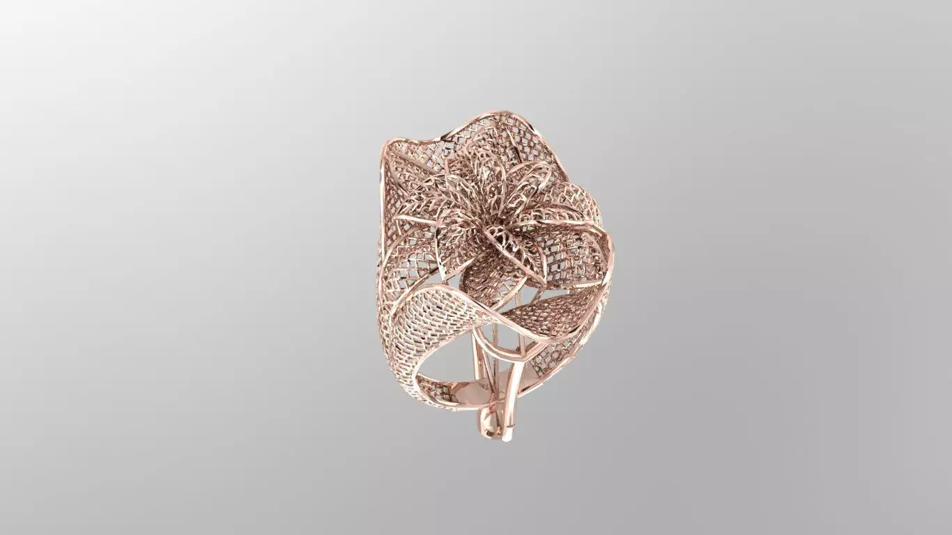 filigree ring 3D model_0