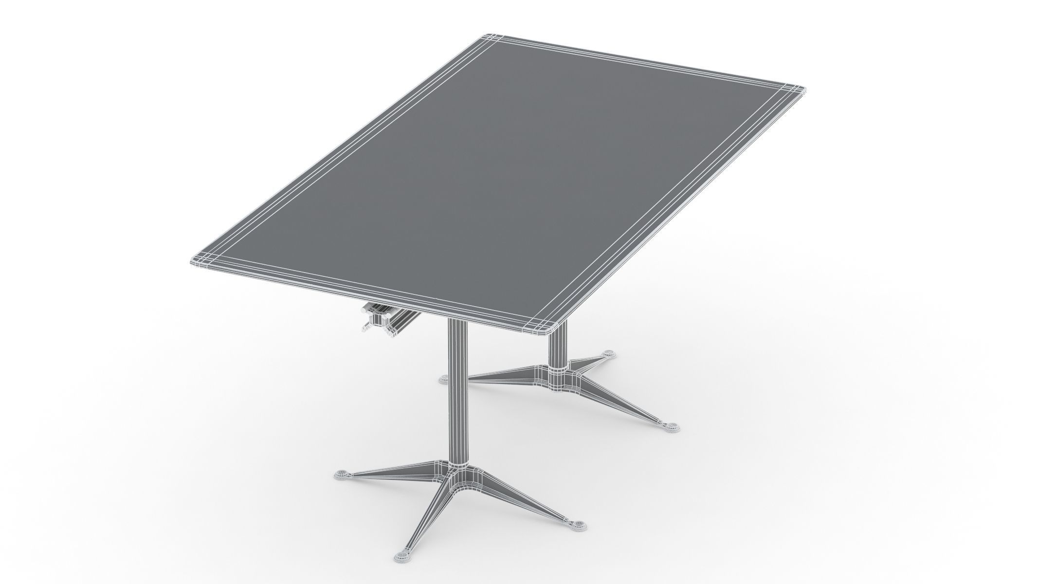 Herman Miller Burdick Table 1 3D model_26