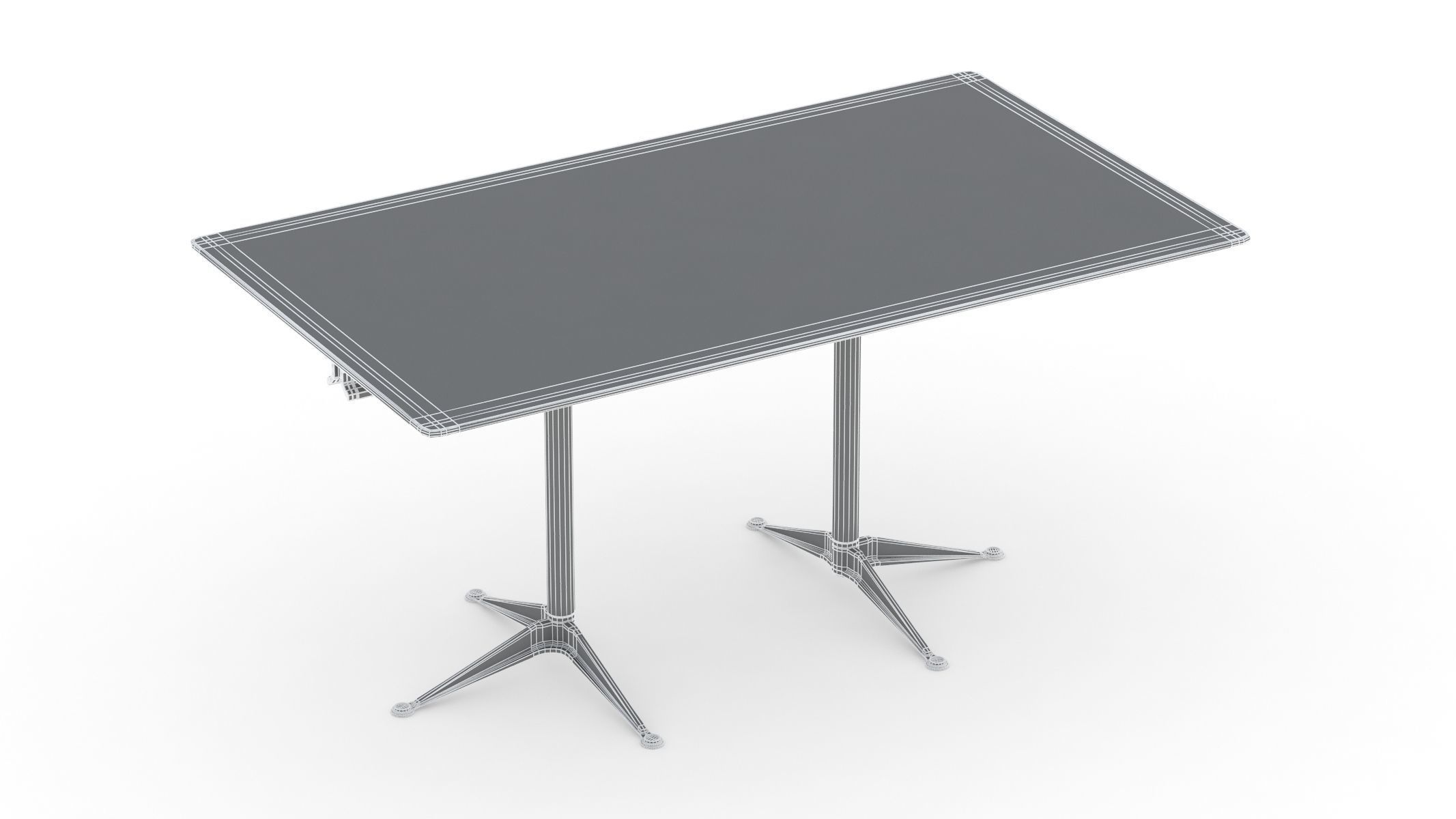 Herman Miller Burdick Table 1 3D model_27