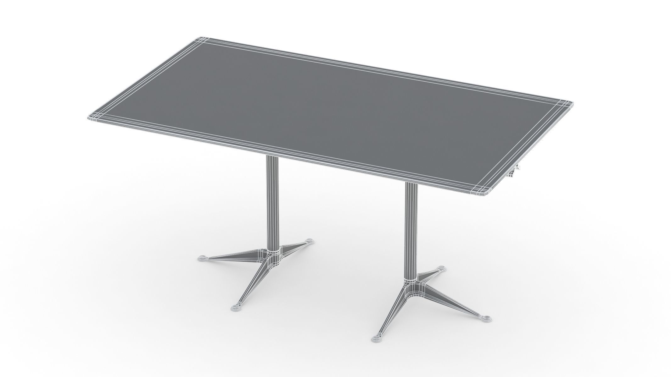 Herman Miller Burdick Table 1 3D model_22