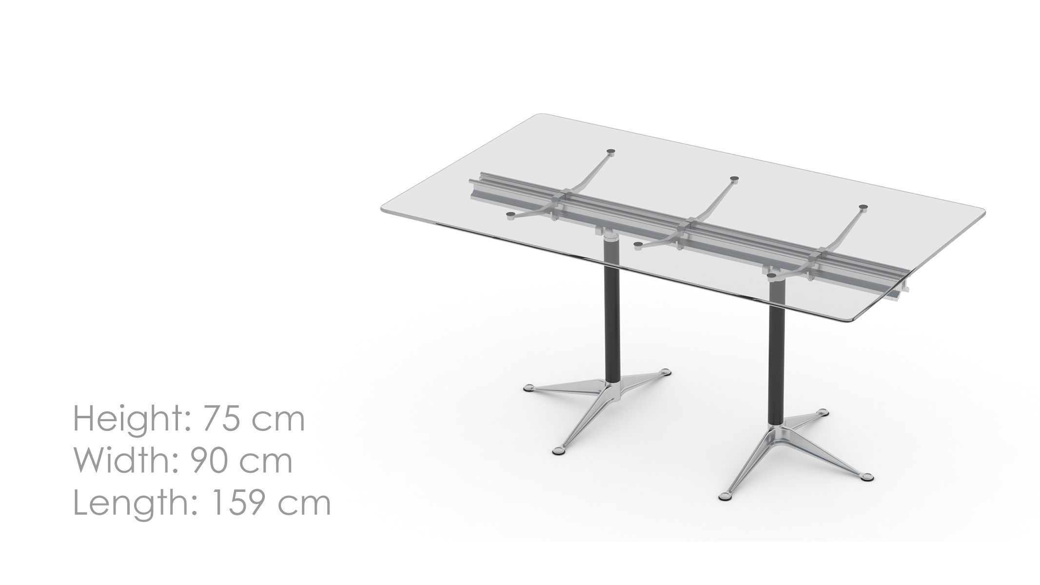 Herman Miller Burdick Table 1 3D model_2