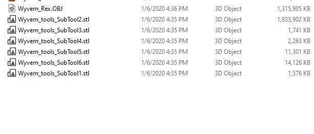 Wyvern Rex 3D model_20