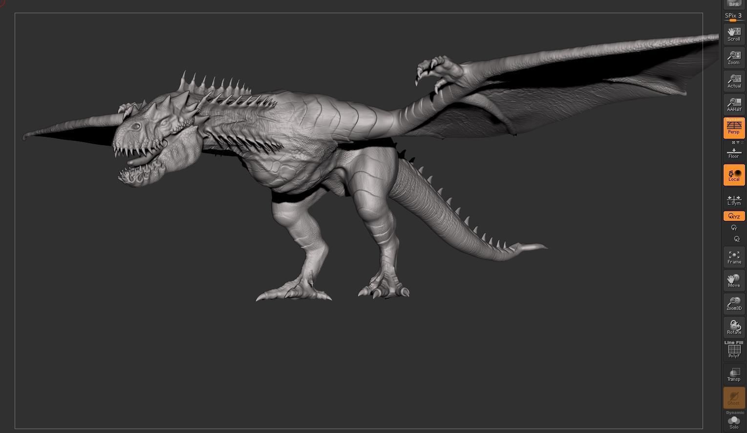 Wyvern Rex 3D model_11