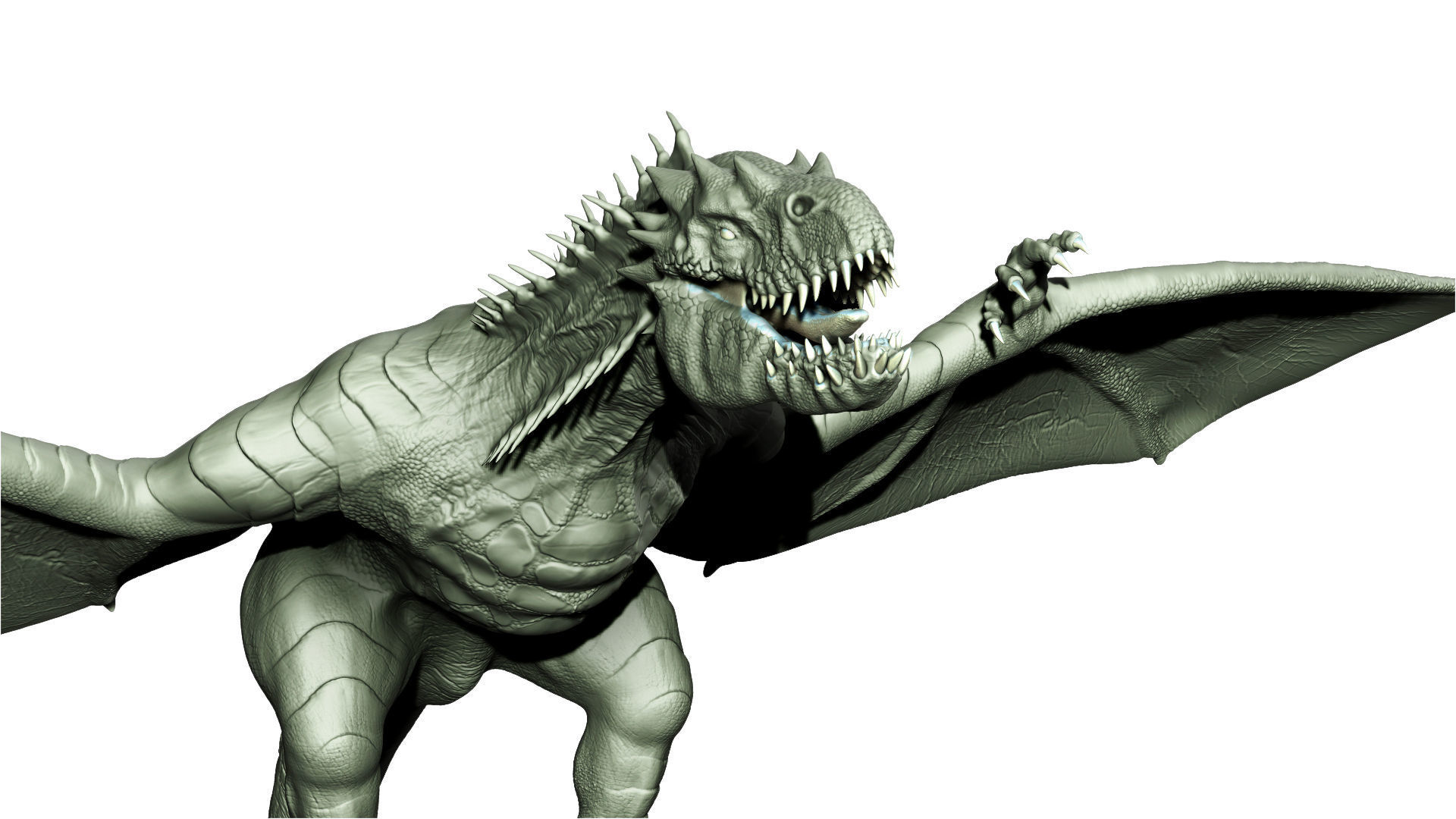 Wyvern Rex 3D model_3