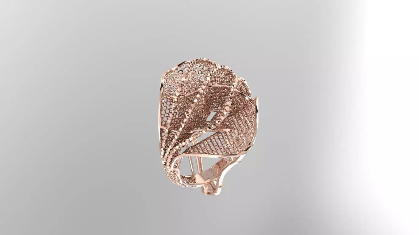 filigree ring  3D model_0