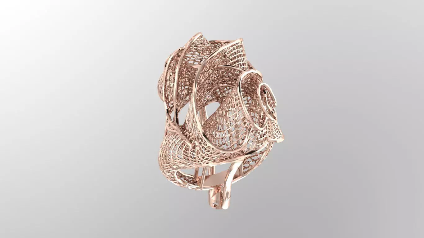 filigree ring 3D model_0