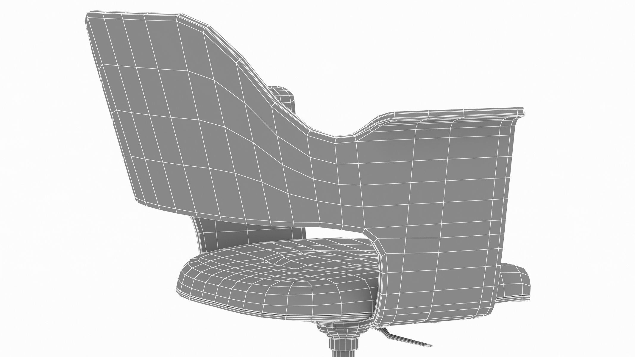 Ikea FJALLBERGET Chair 3D model_38