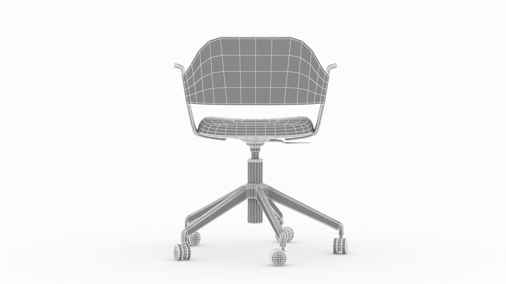 Ikea FJALLBERGET Chair 3D model_27