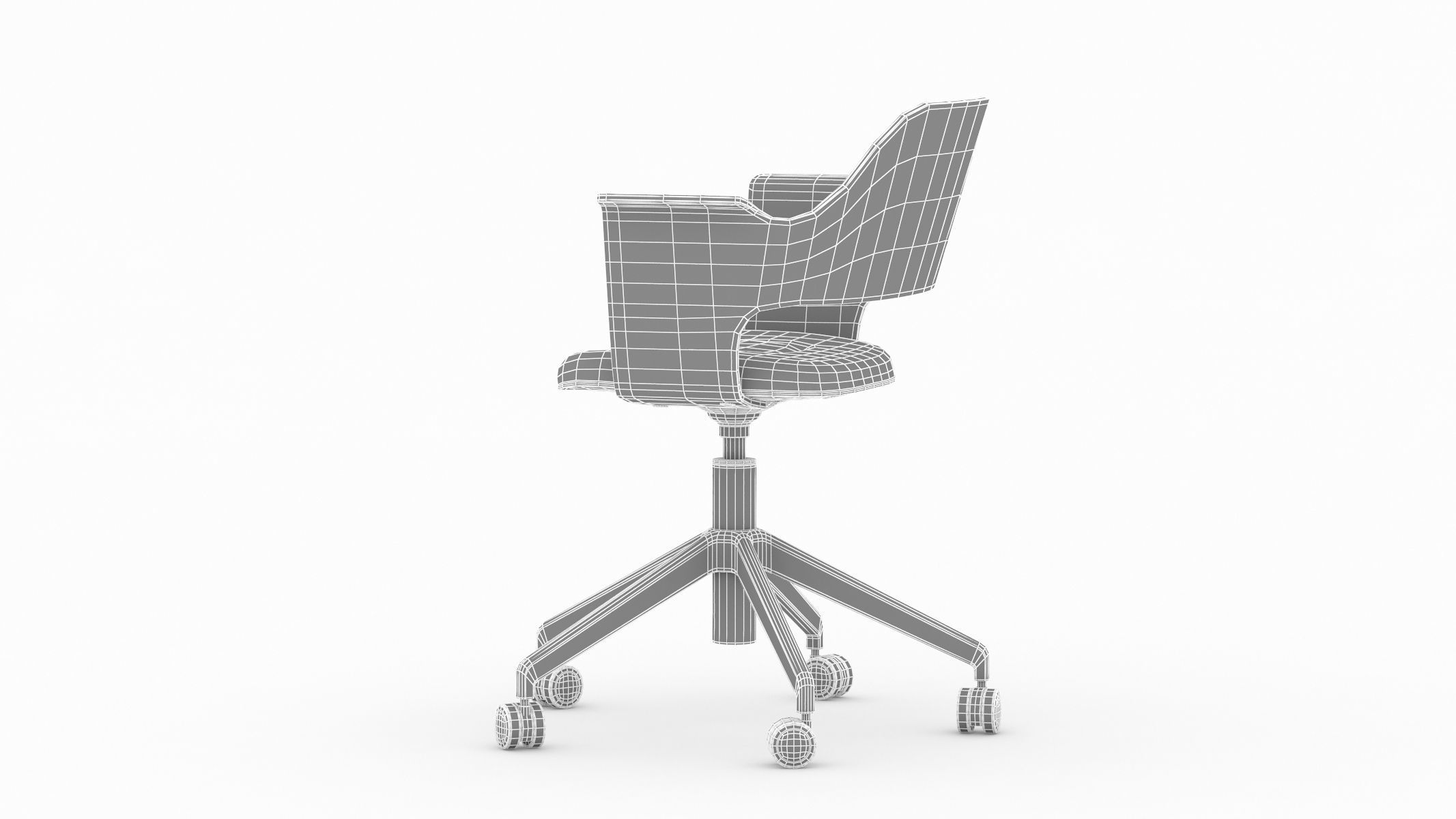 Ikea FJALLBERGET Chair 3D model_25