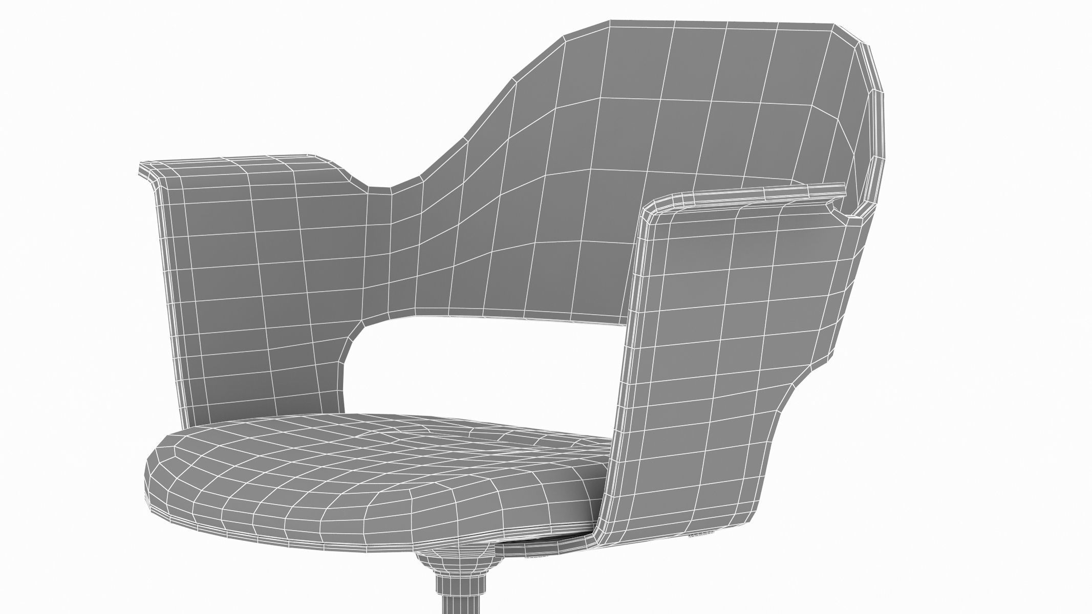 Ikea FJALLBERGET Chair 3D model_33