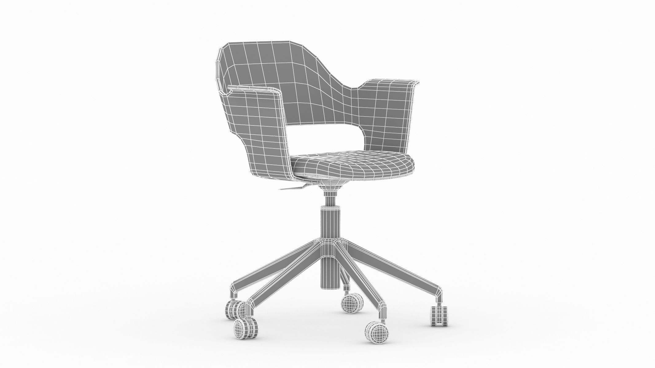 Ikea FJALLBERGET Chair 3D model_30