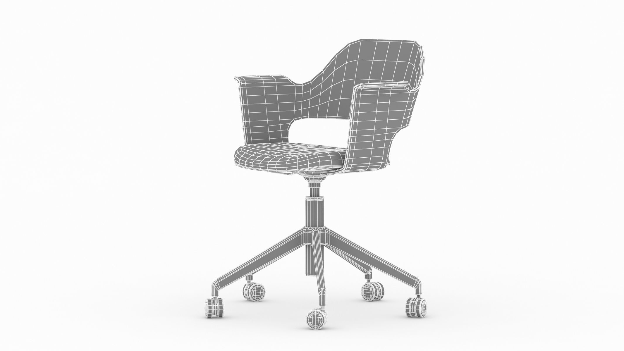 Ikea FJALLBERGET Chair 3D model_23