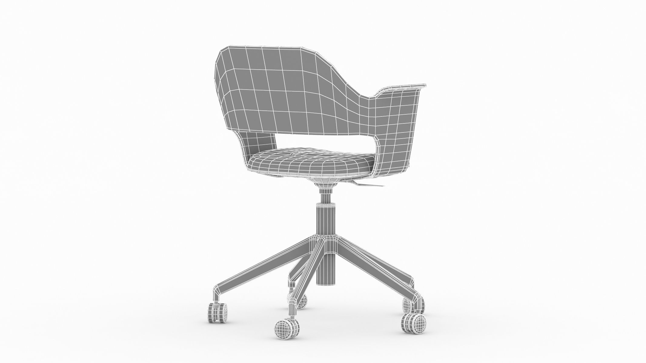 Ikea FJALLBERGET Chair 3D model_28