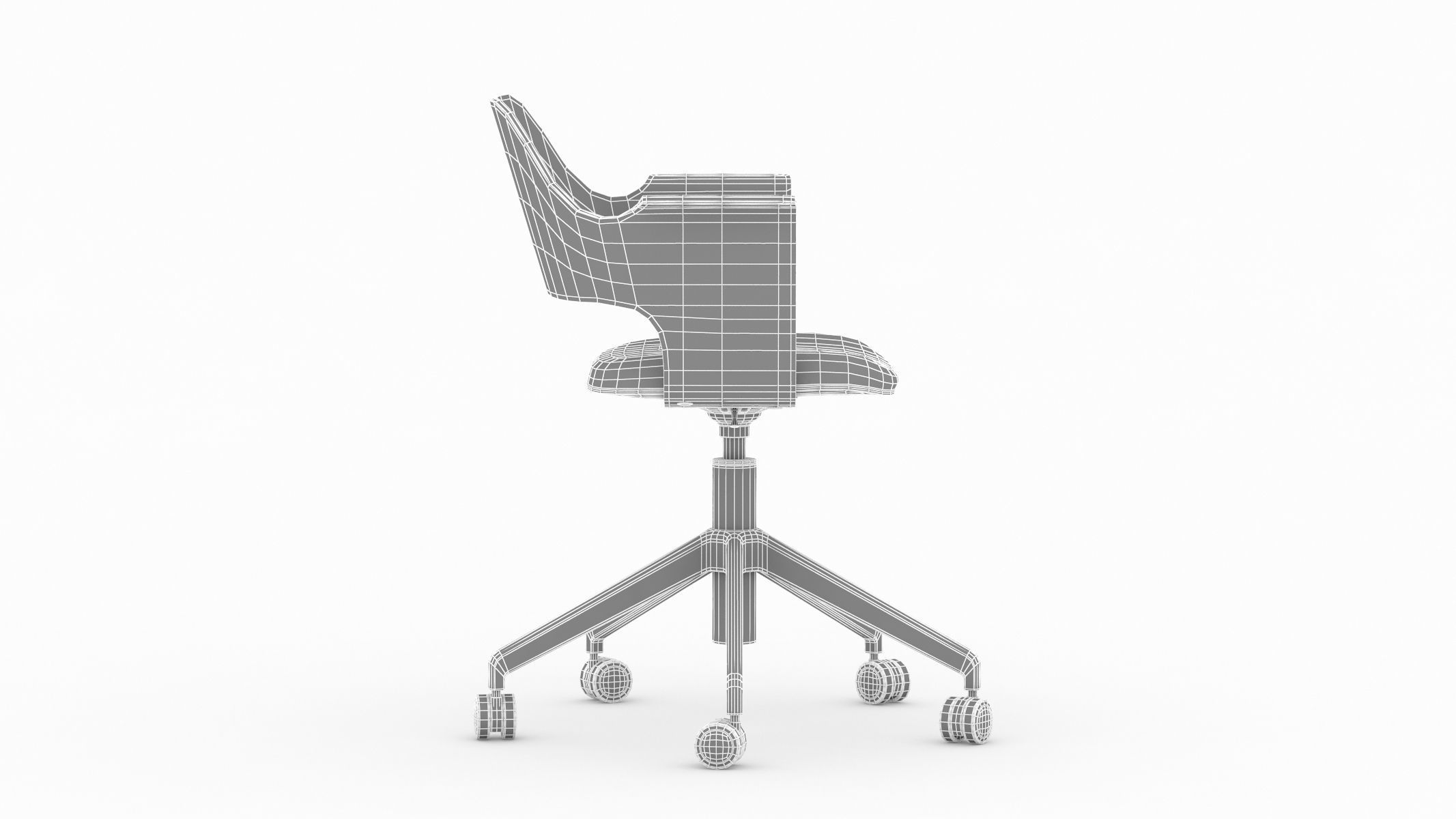 Ikea FJALLBERGET Chair 3D model_29