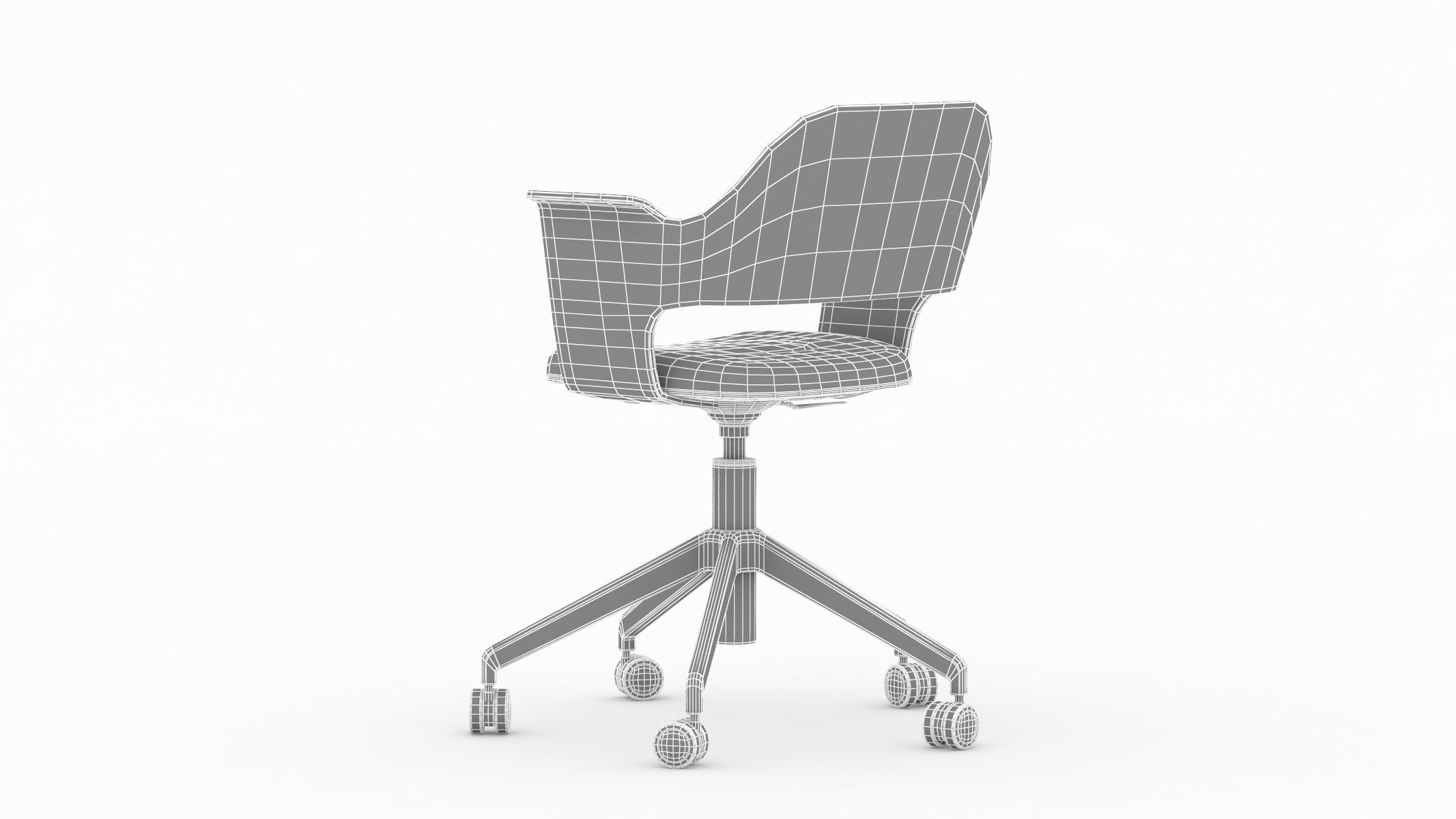 Ikea FJALLBERGET Chair 3D model_26