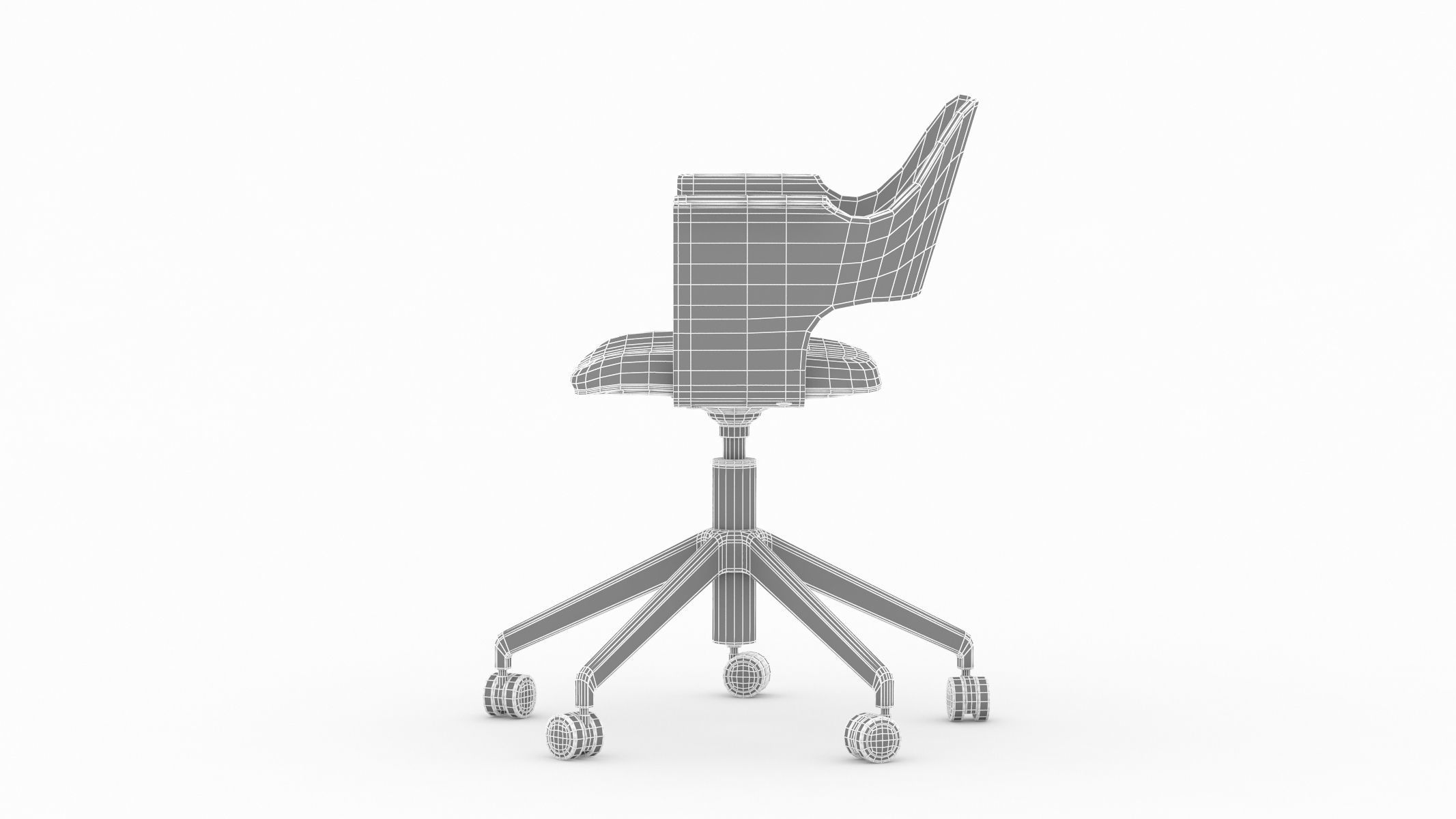 Ikea FJALLBERGET Chair 3D model_24