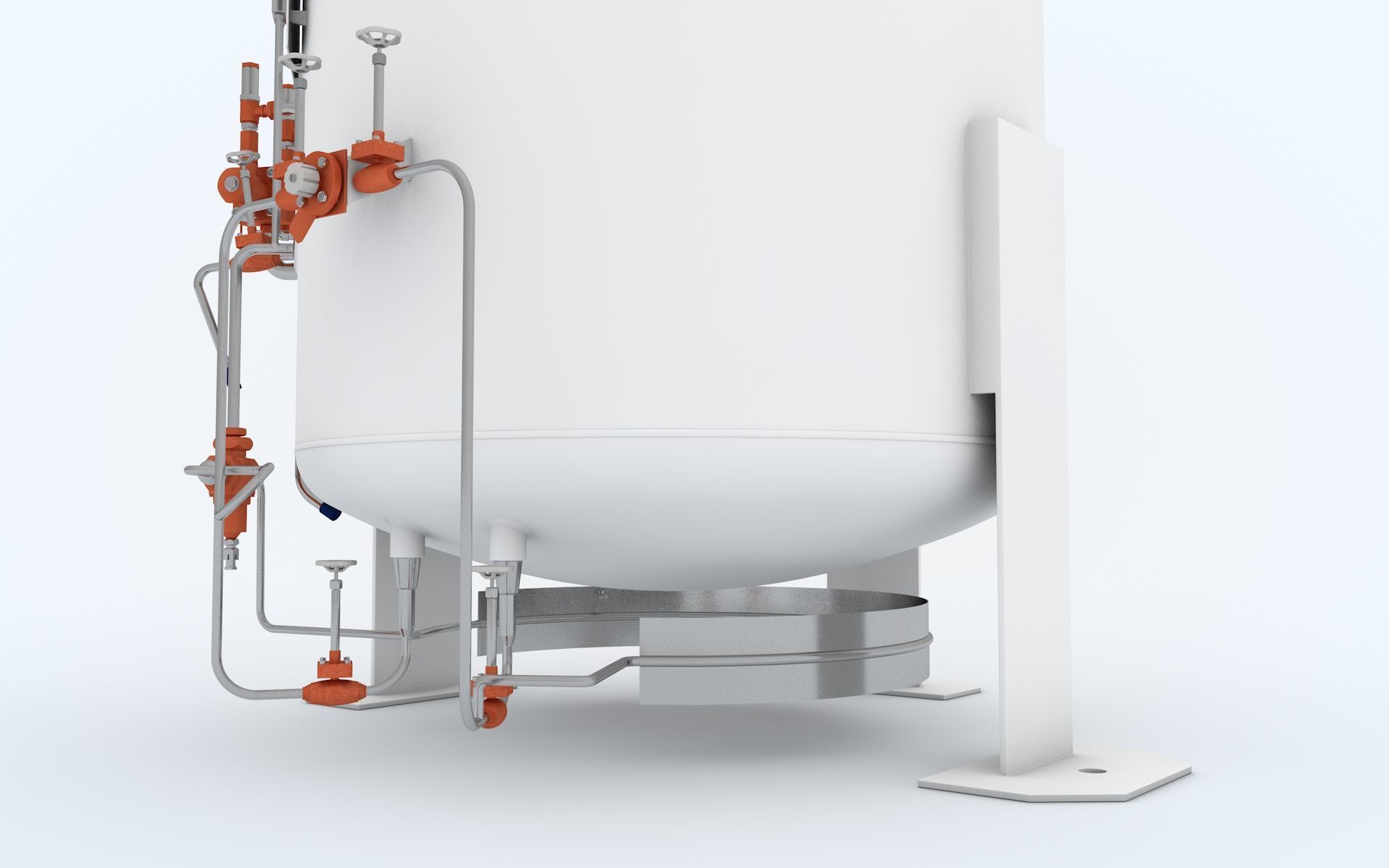 Hydrogen Storage Tank 3D model_5