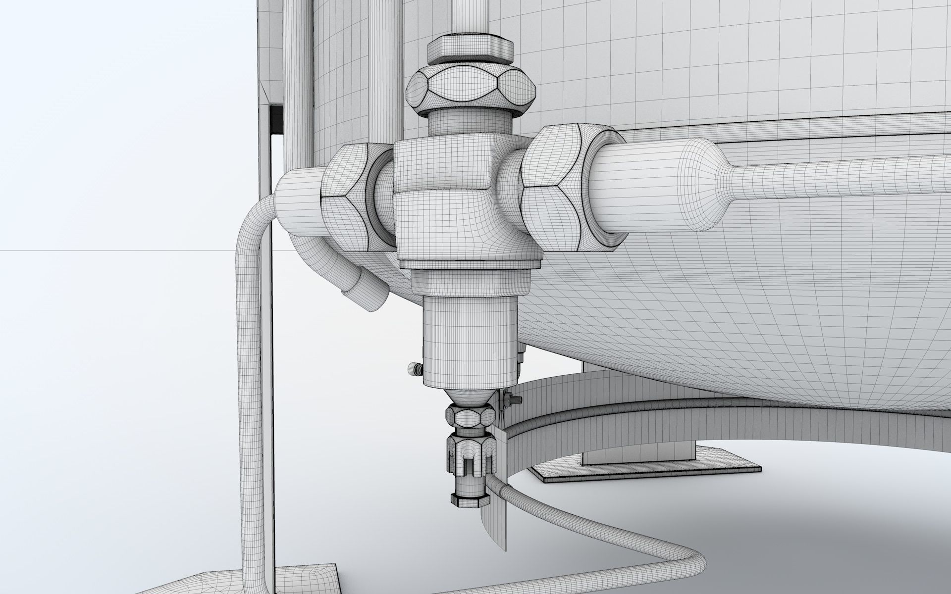 Hydrogen Storage Tank 3D model_11