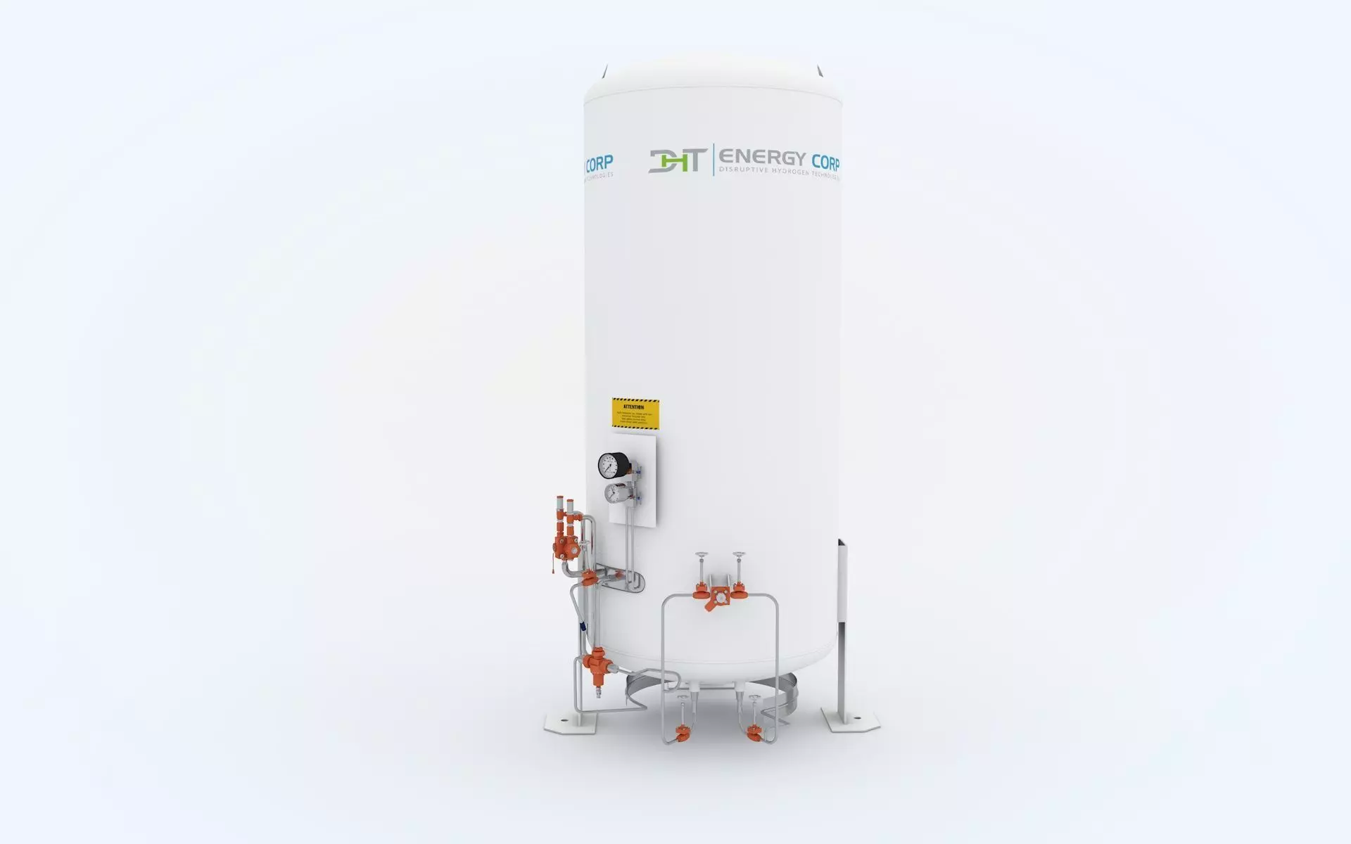 Hydrogen Storage Tank 3D model_0