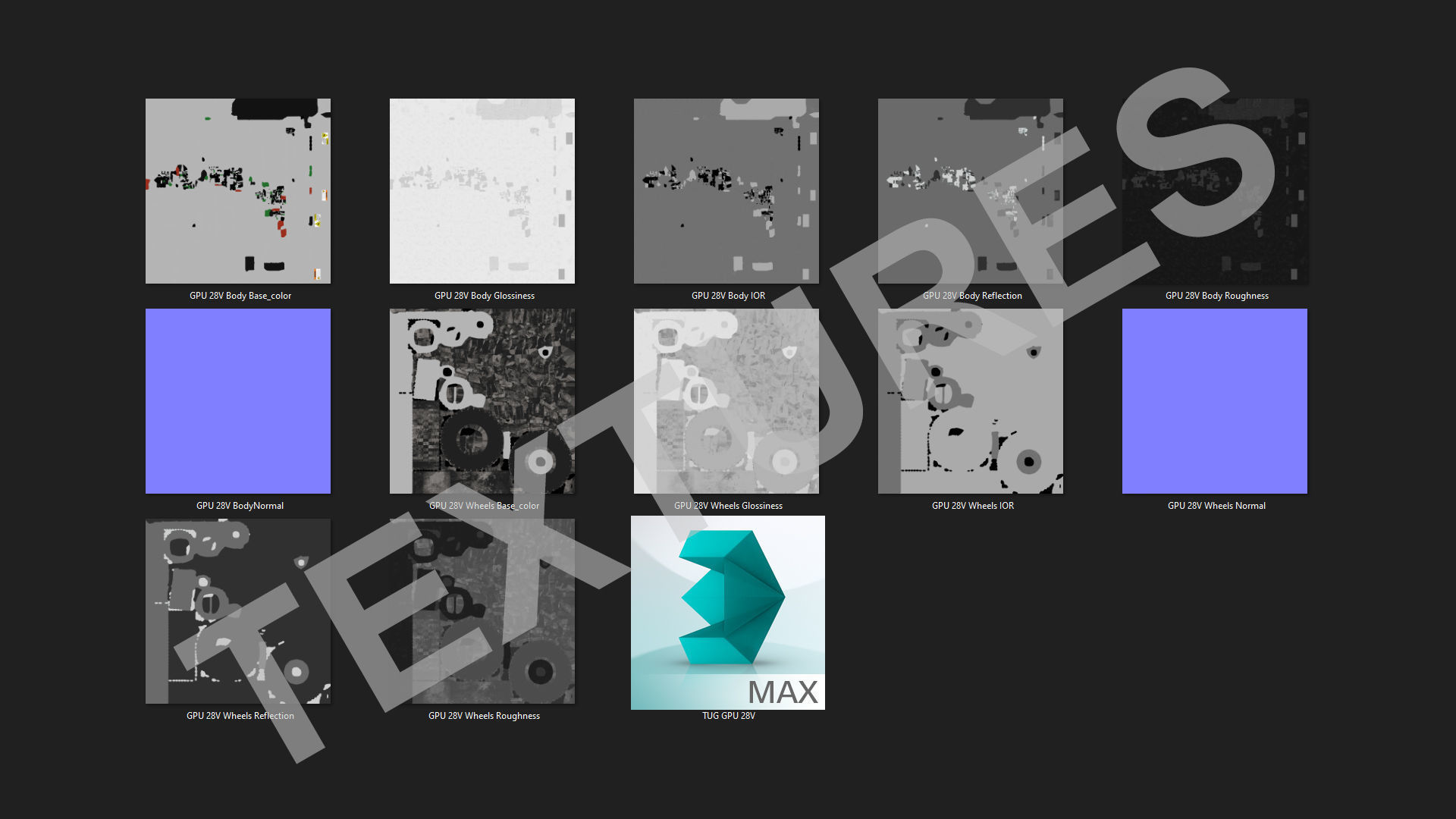 TUG Ground Powered Unit 28V Magnum 3D model_2