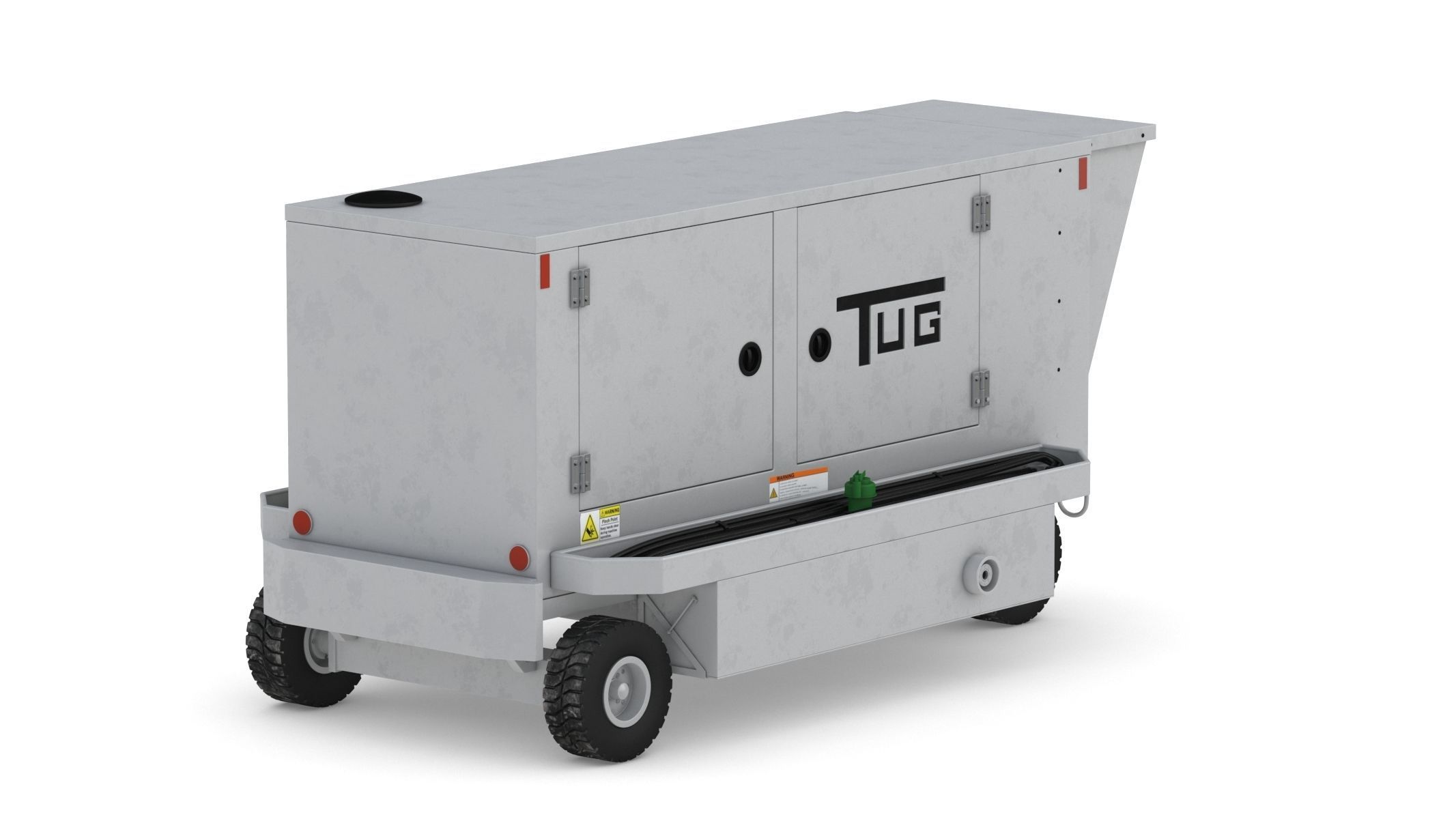 TUG Ground Powered Unit 28V Magnum 3D model_10