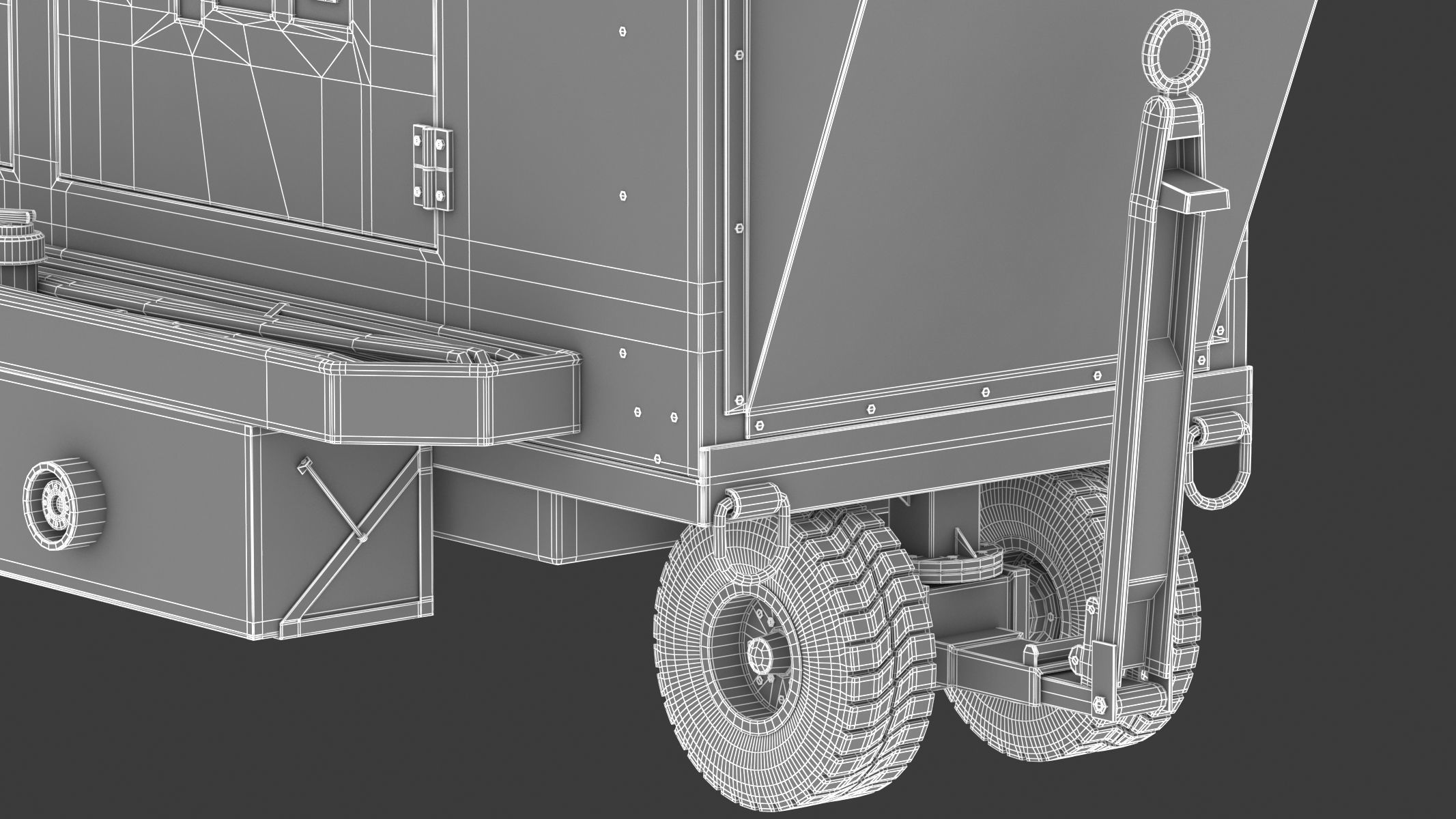 TUG Ground Powered Unit 28V Magnum 3D model_42