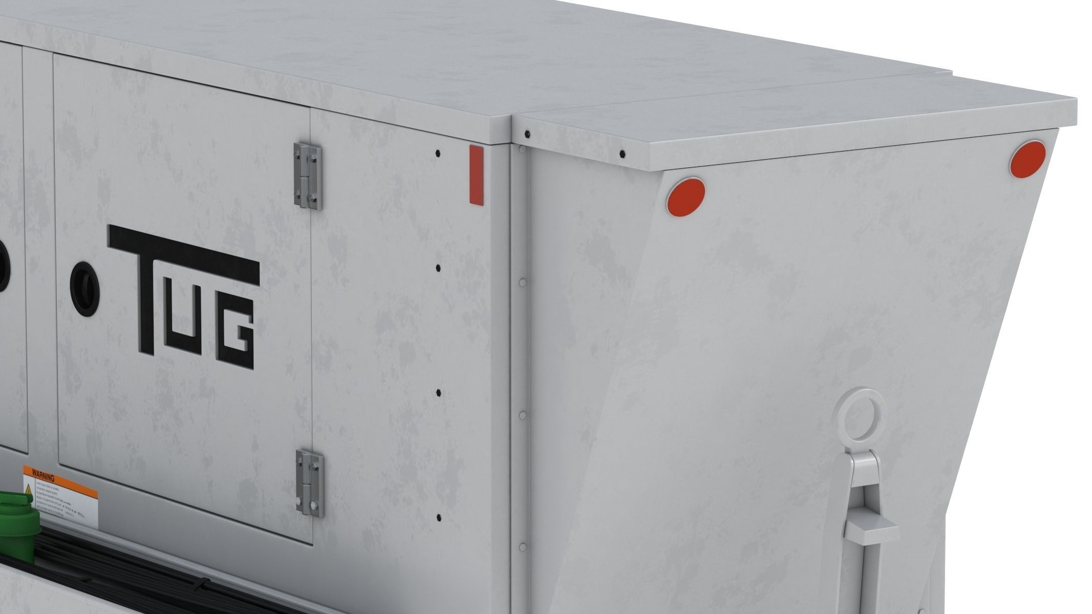 TUG Ground Powered Unit 28V Magnum 3D model_24