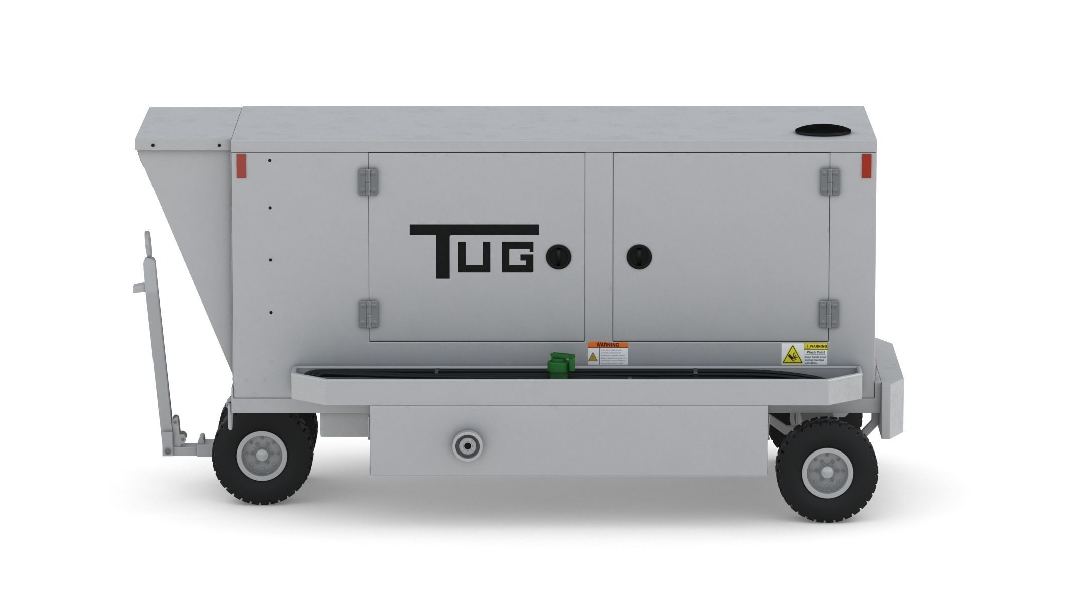 TUG Ground Powered Unit 28V Magnum 3D model_6