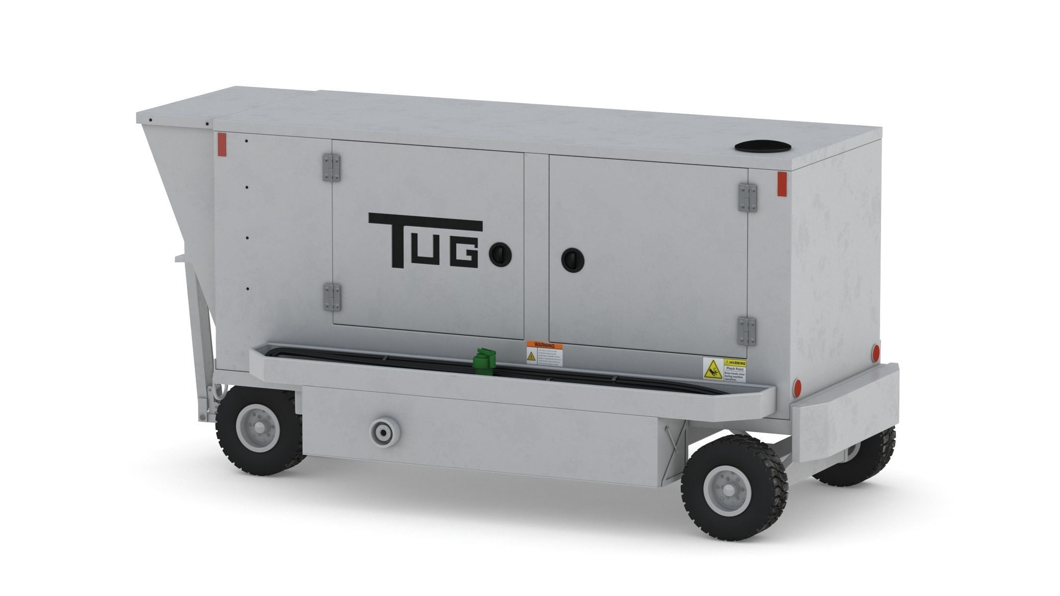 TUG Ground Powered Unit 28V Magnum 3D model_7