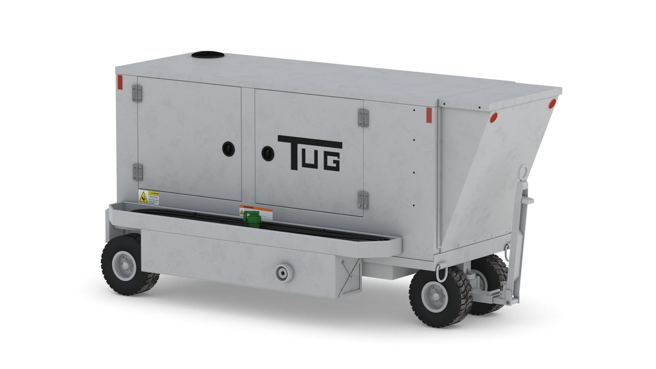 TUG Ground Powered Unit 28V Magnum 3D model_12