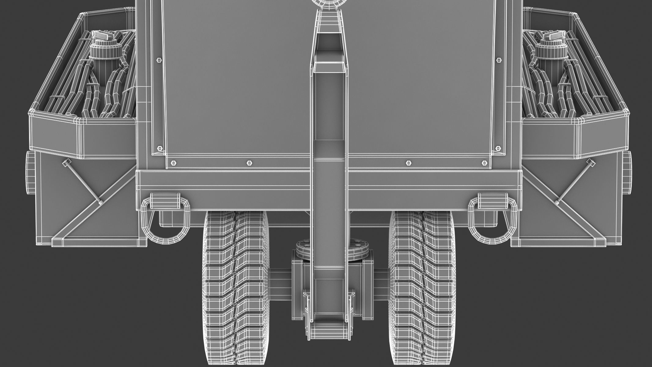 TUG Ground Powered Unit 28V Magnum 3D model_34