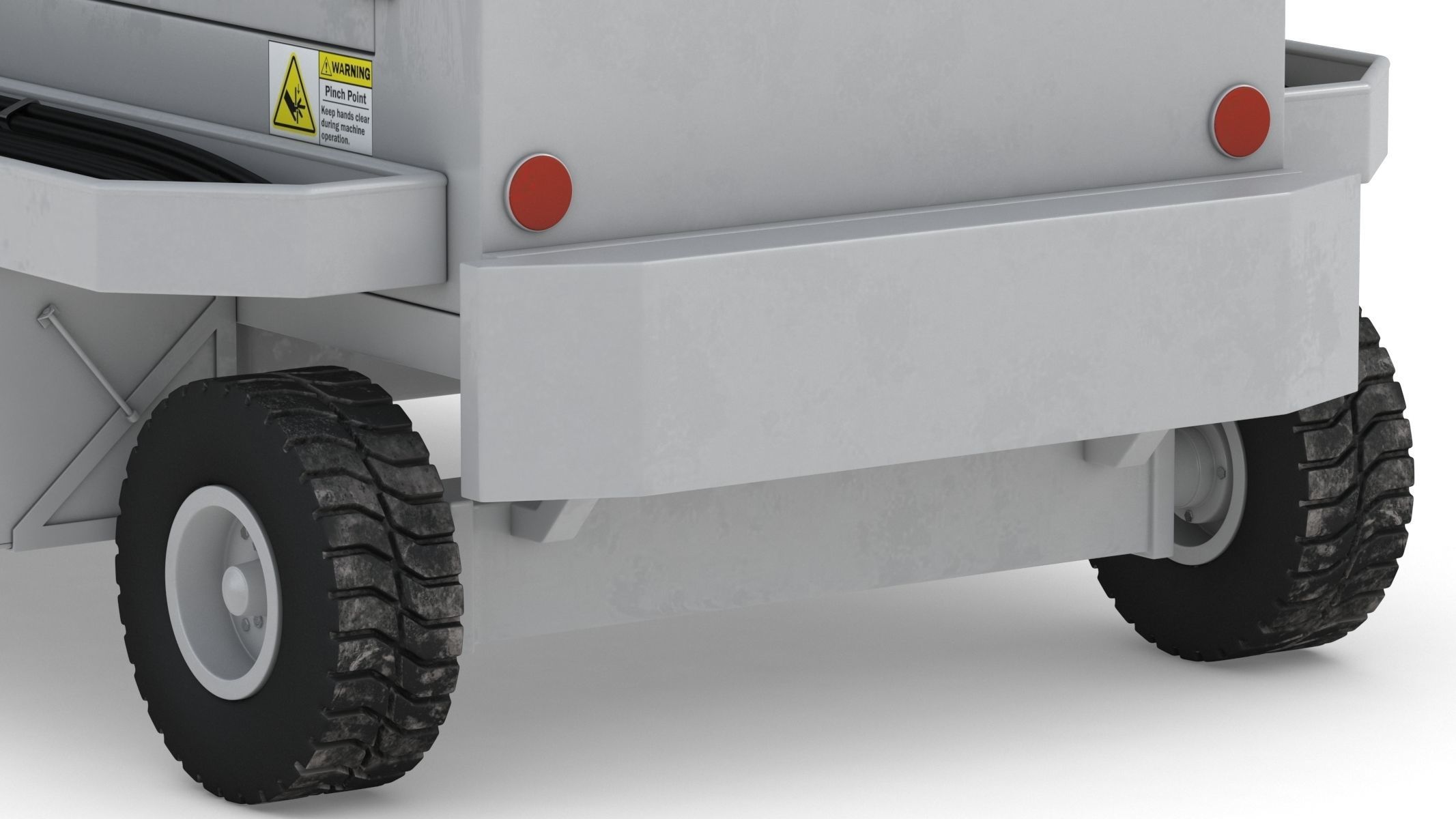 TUG Ground Powered Unit 28V Magnum 3D model_19