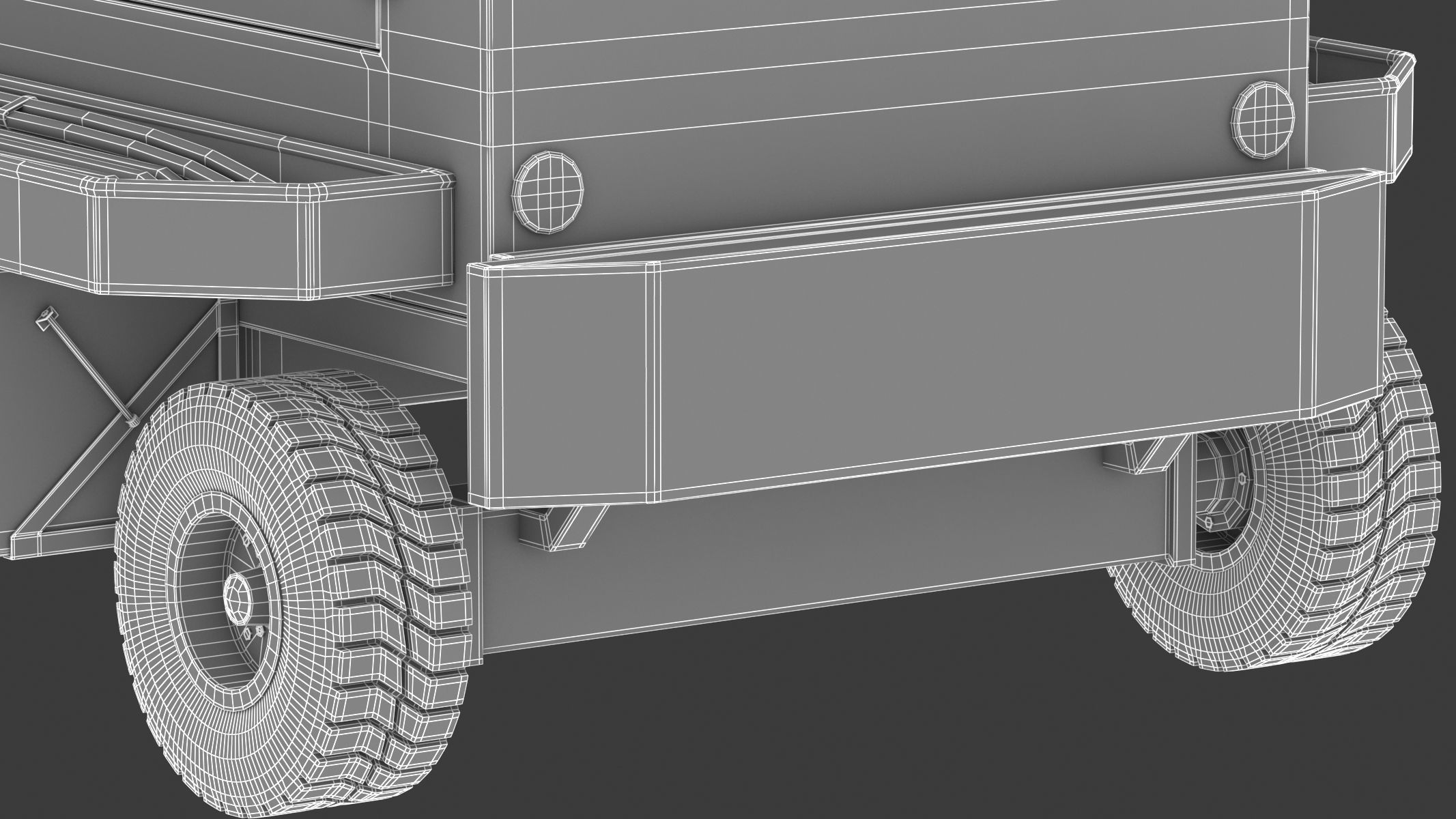 TUG Ground Powered Unit 28V Magnum 3D model_38