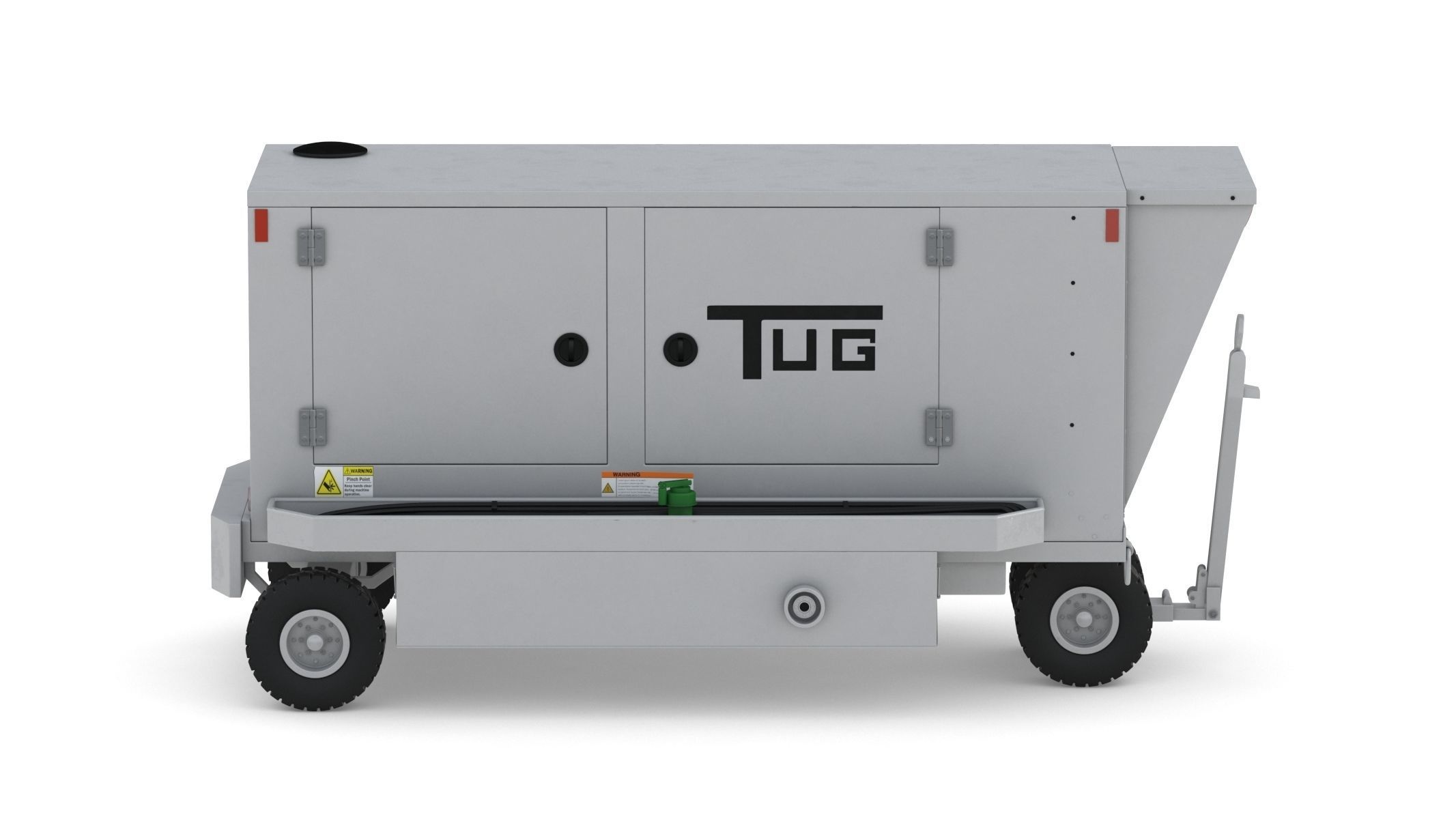 TUG Ground Powered Unit 28V Magnum 3D model_11