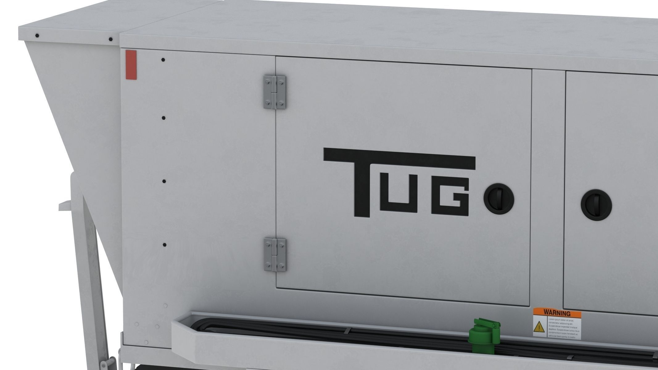 TUG Ground Powered Unit 28V Magnum 3D model_17