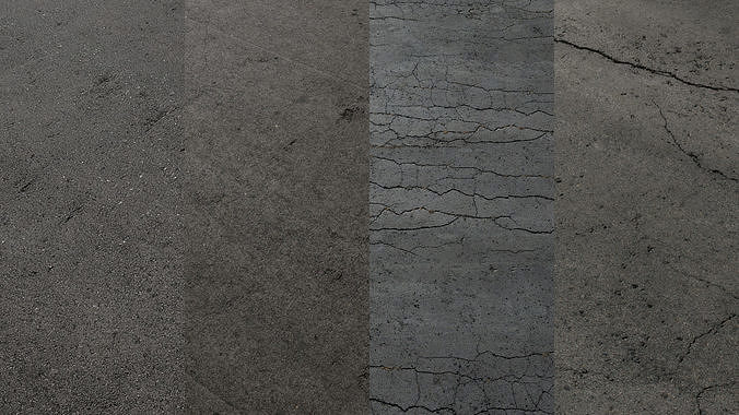 Asphalt pack 3D Model Collection