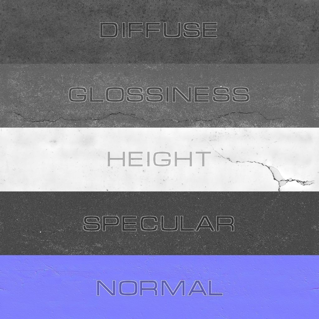 Asphalt pack 3D Model Collection_6