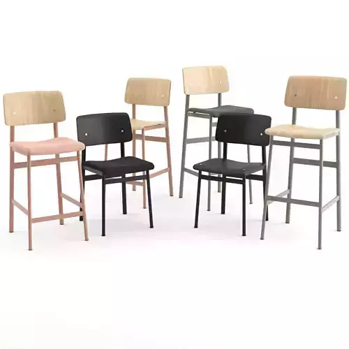 Loft family chairs by Muuto