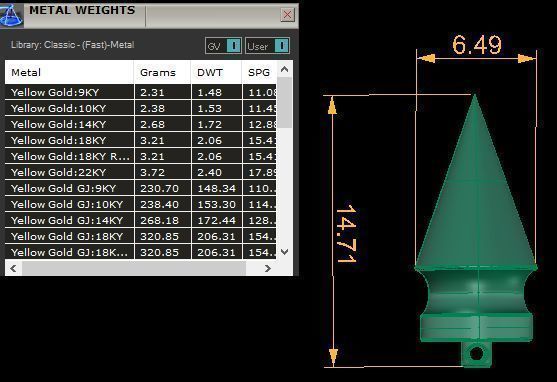 Maskot locket Pyramid 3D print model_3