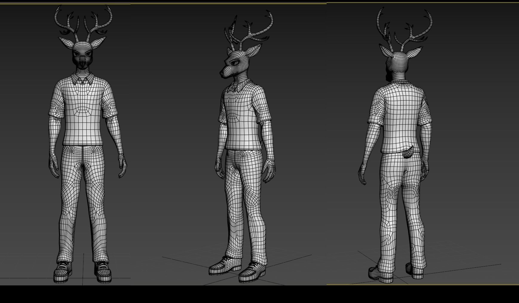 Louis Beastars VRChat 3D model_2